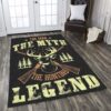 Deer Hunting 5 Rug Sport Decor Gift Floor Decor Living Room Carpet Rug Area Rug - d36a1db39127