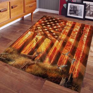 Deer Hunting 8 Rug Sport Decor Gift Floor Decor Living Room Carpet Rug Area Rug - 8835e256328d