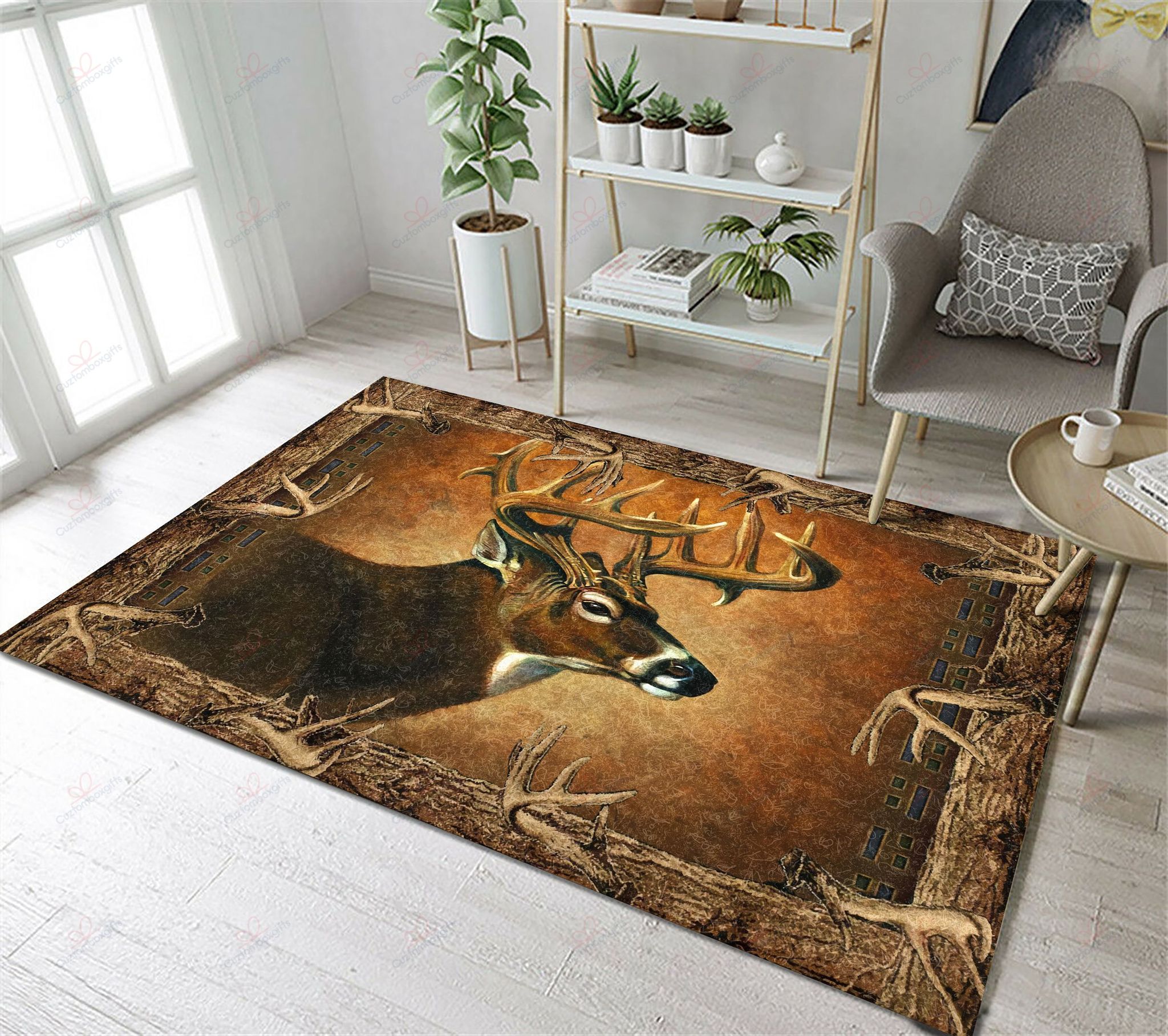 Deer Hunting Art Rug Sport Decor Gift Floor Decor Living Room Carpet Rug Area Rug - dbf5c2532ba6 Deer Hunting Art Rug Sport Decor Gift Floor Decor Living Room Carpet Rug Area Rug - dbf5c2532ba6