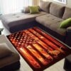 Deer Hunting Rug Sport Decor Gift Floor Decor Living Room Carpet Rug Area Rug - c5d05f20889f
