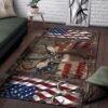 Deer Hunting Rug Sport Decor Gift Floor Decor Living Room Carpet Rug Area Rug - e7c0abc356b2