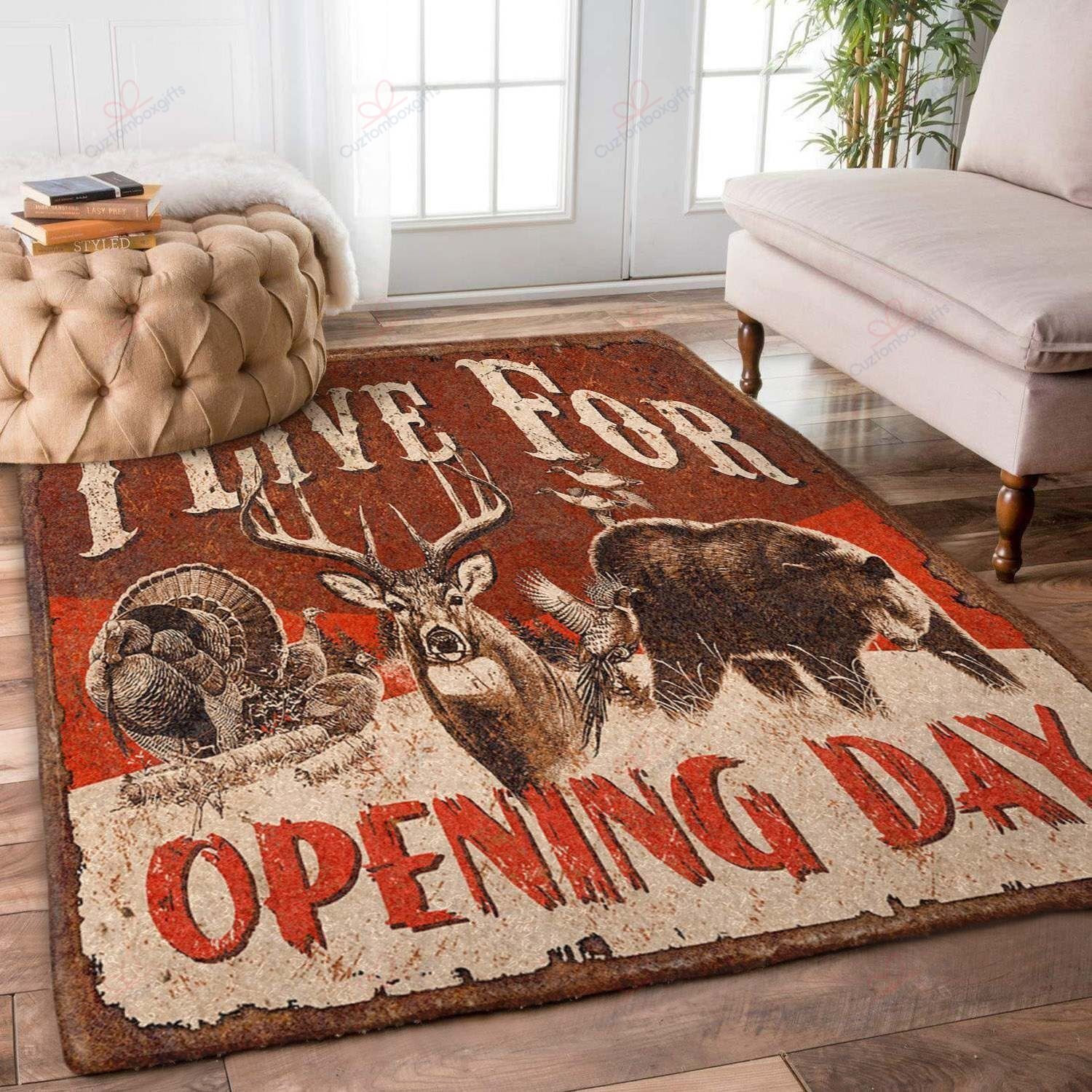 Deer Hunting Rug Sport Decor Gift Floor Decor Living Room Carpet Rug Area Rug - b80b390a17f4 Deer Hunting Rug Sport Decor Gift Floor Decor Living Room Carpet Rug Area Rug - b80b390a17f4