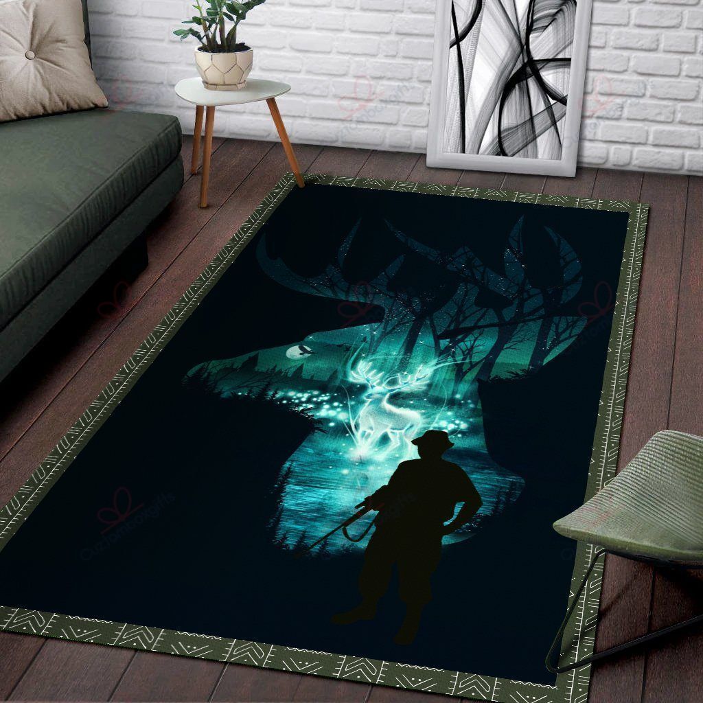 Deer Hunting Lightning Rug Sport Decor Gift Floor Decor Living Room Carpet Rug Area Rug - 482313000000 Deer Hunting Lightning Rug Sport Decor Gift Floor Decor Living Room Carpet Rug Area Rug - 482313000000