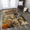 Deer Hunting Season Rug Sport Decor Gift Floor Decor Living Room Carpet Rug Area Rug - a01206d797a1