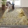 Deer I Never Left You Rug Sport Decor Gift Floor Decor Living Room Carpet Rug Area Rug - da097a3dc795