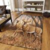 Deer In The Forest Rug Sport Decor Gift Floor Decor Living Room Carpet Rug Area Rug - 983e3cad4bdb