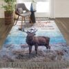 Deer It Is God Rug Sport Decor Gift Floor Decor Living Room Carpet Rug Area Rug - e7b1494f7129