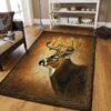 Deer Lodge Hunting Rug Sport Decor Gift Floor Decor Living Room Carpet Rug Area Rug - 3d976dafecbb