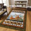 Deer Love Rug Sport Decor Gift Floor Decor Living Room Carpet Rug Area Rug - 3807d2a64bb3