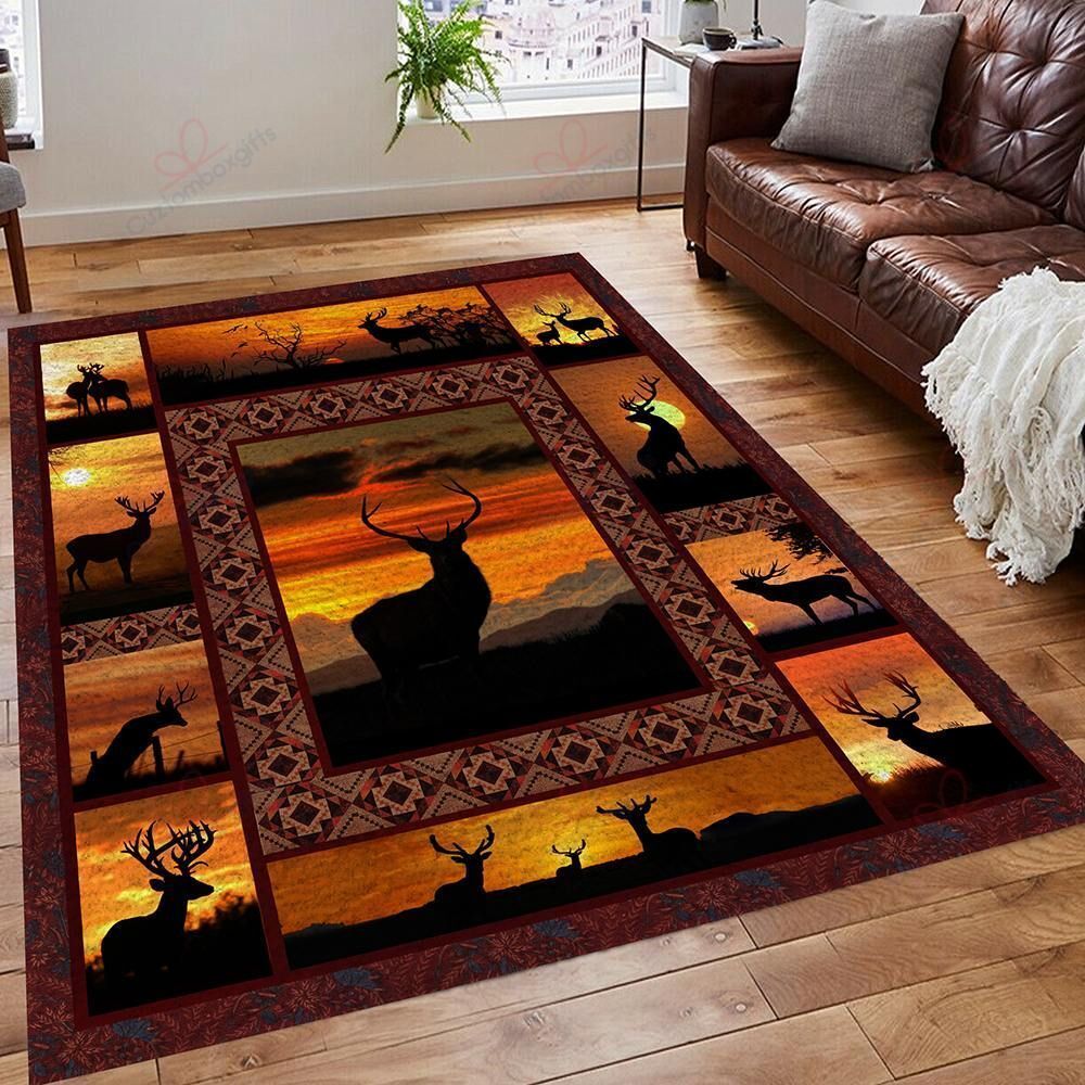 Deer Lovely Rug Sport Decor Gift Floor Decor Living Room Carpet Rug Area Rug - 8f53106f9d89 Deer Lovely Rug Sport Decor Gift Floor Decor Living Room Carpet Rug Area Rug - 8f53106f9d89
