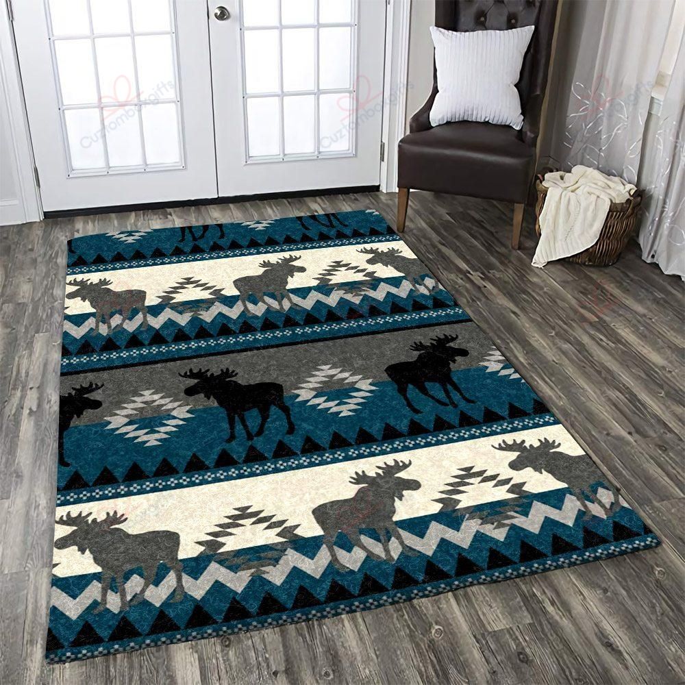 Deer Native America Pattern Rug Sport Decor Gift Floor Decor Living Room Carpet Rug Area Rug - 2a608d1ac23d Deer Native America Pattern Rug Sport Decor Gift Floor Decor Living Room Carpet Rug Area Rug - 2a608d1ac23d