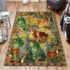 Deer Native Rug Sport Decor Gift Floor Decor Living Room Carpet Rug Area Rug - 519844000000