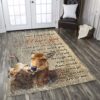 Deer Never Forget That I Love You Rug Sport Decor Gift Floor Decor Living Room Carpet Rug Area Rug - be8d0d24e24c