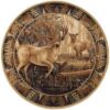 Deer Painting 3 Round Carpet Floor Rug Living Room Bedroom Decor Round Area Rug Carpet