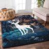 Deer Painting 5 Rug Sport Decor Gift Floor Decor Living Room Carpet Rug Area Rug - eee3a6c293dc
