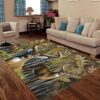 Deer Painting Rug Sport Decor Gift Floor Decor Living Room Carpet Rug Area Rug - 0f689524dea8