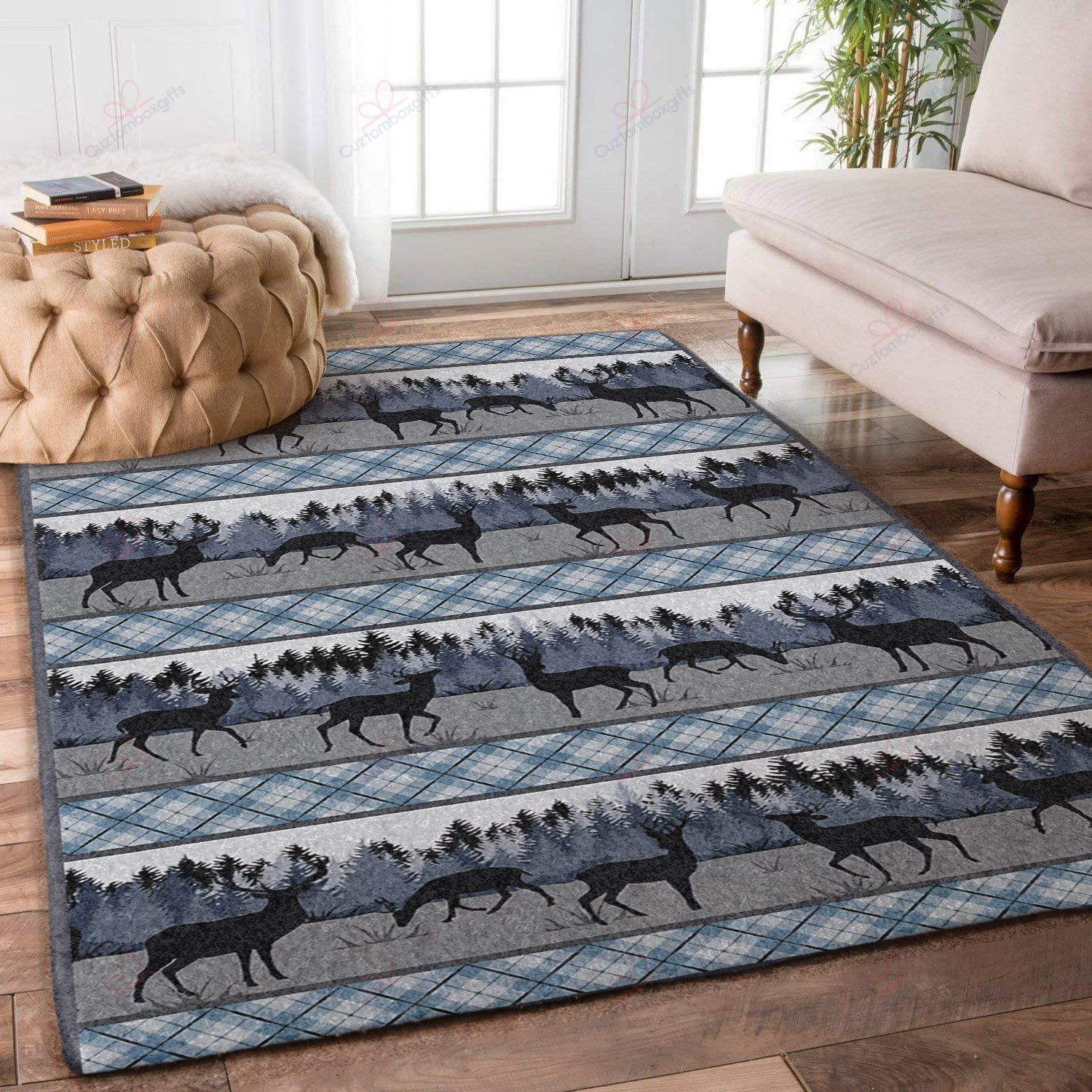 Deer Pattern 5 Rug Sport Decor Gift Floor Decor Living Room Carpet Rug Area Rug - 18aaa8d712aa Deer Pattern 5 Rug Sport Decor Gift Floor Decor Living Room Carpet Rug Area Rug - 18aaa8d712aa