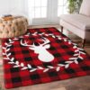 Deer Pattern 7 Rug Sport Decor Gift Floor Decor Living Room Carpet Rug Area Rug - e45aaf00a0e9