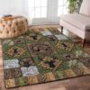 Deer Pattern 8 Rug Sport Decor Gift Floor Decor Living Room Carpet Rug Area Rug - f60d81d623d0