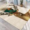 Deer Pretty Rug Sport Decor Gift Floor Decor Living Room Carpet Rug Area Rug - a7a7bf452fd1