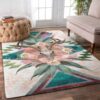Deer Skull Mandala Rug Sport Decor Gift Floor Decor Living Room Carpet Rug Area Rug - 9adc2003f962