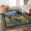 Deer Stream Rug Sport Decor Gift Floor Decor Living Room Carpet Rug Area Rug - 71599c73ab3f