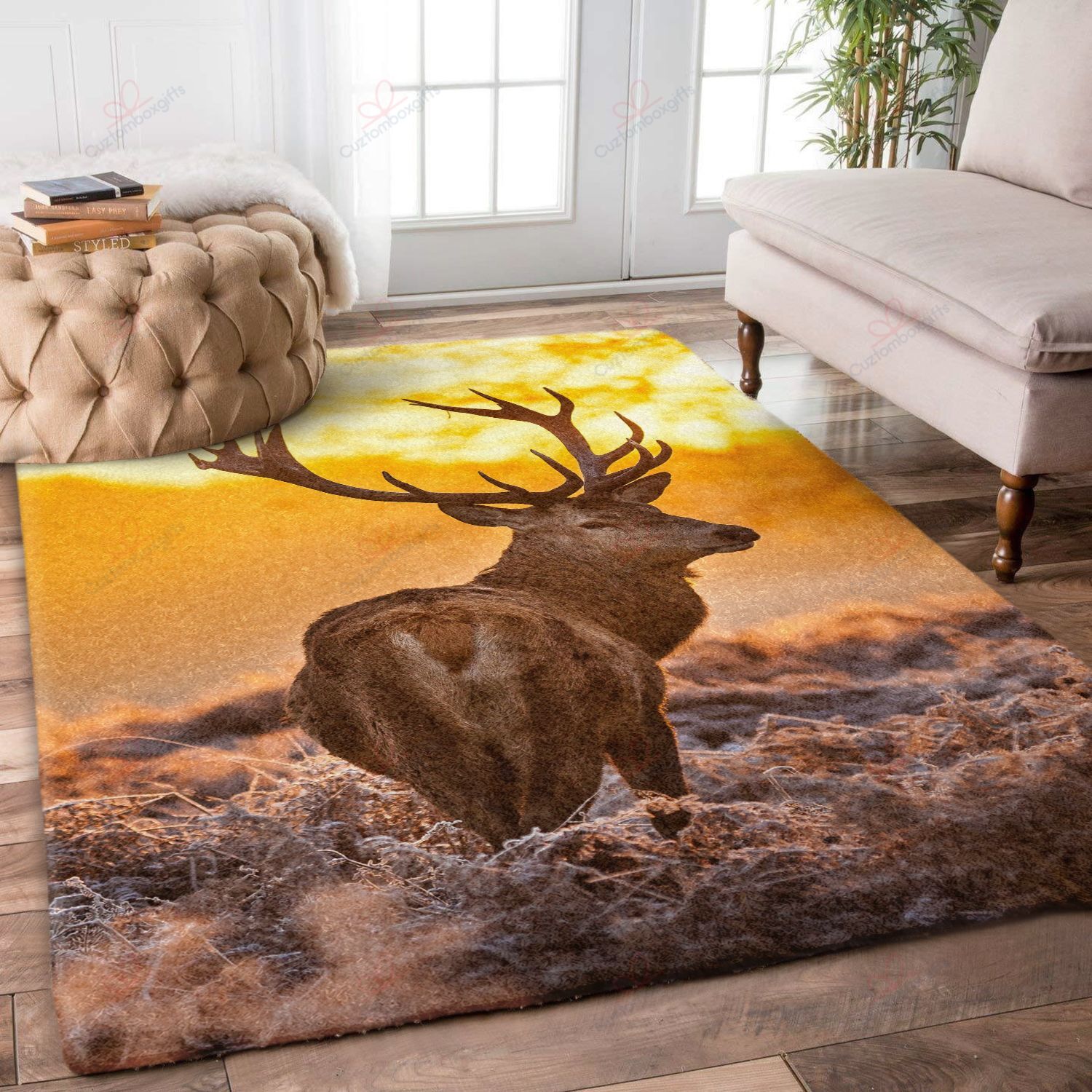 Deer Sunlight Rug Sport Decor Gift Floor Decor Living Room Carpet Rug Area Rug - 2305dcf3320a Deer Sunlight Rug Sport Decor Gift Floor Decor Living Room Carpet Rug Area Rug - 2305dcf3320a