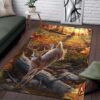 Deer Sunset Rug Sport Decor Gift Floor Decor Living Room Carpet Rug Area Rug - 977cc6e95a9d