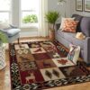 Deer Symbols Rug Sport Decor Gift Floor Decor Living Room Carpet Rug Area Rug - fdf7293da4a2