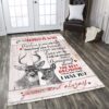 Deer To My Wife Meeting You Was Fate Rug Sport Decor Gift Floor Decor Living Room Carpet Rug Area Rug - 051b38dbfb48