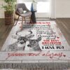Deer To My Wife Meeting You Was Fate Rug Sport Decor Gift Floor Decor Living Room Carpet Rug Area Rug - 0a295232c7cd