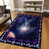Deer Triangle Galaxy Rug Sport Decor Gift Floor Decor Living Room Carpet Rug Area Rug - adc1896a1e95