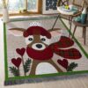 Deer Valentine Rug Sport Decor Gift Floor Decor Living Room Carpet Rug Area Rug - e47406798a87
