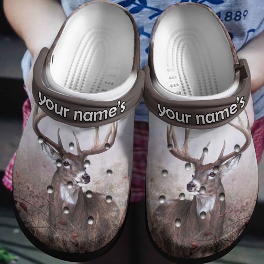Deer Walk Around The Forest Crocs Clog Shoes Crocbland Clog Birthday Gifts For Man Woman Deer Walk Around The Forest Crocs Clog Shoes Crocbland Clog Birthday Gifts For Man Woman