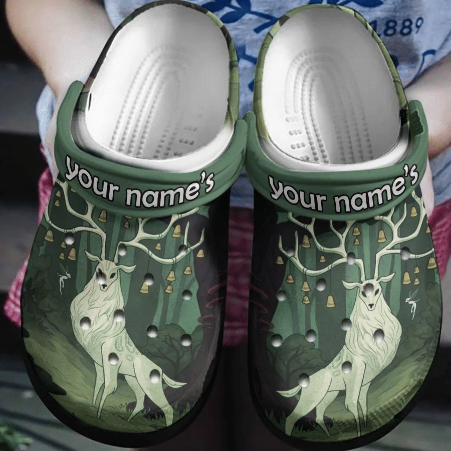 Deer With Bell Horns Shoes Clog – Deer Christmas Gifts Crocs Clog Crocbland Clog Birthday Gift For Man Woman Deer With Bell Horns Shoes Clog – Deer Christmas Gifts Crocs Clog Crocbland Clog Birthday Gift For Man Woman