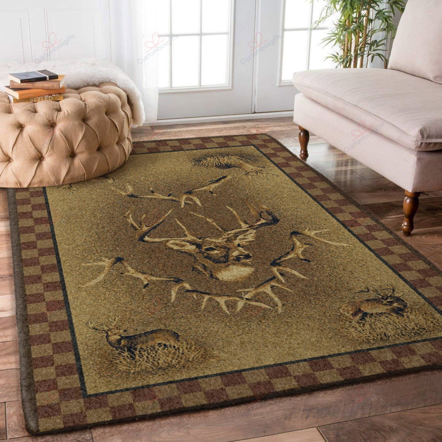 Deers Rug Sport Decor Gift Floor Decor Living Room Carpet Rug Area Rug - c307b65d566e Deers Rug Sport Decor Gift Floor Decor Living Room Carpet Rug Area Rug - c307b65d566e