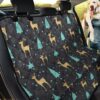 Deers Star Tree Pattern Car Back Seat Cover Dog Car Seat Covers - 8bd694710a3f