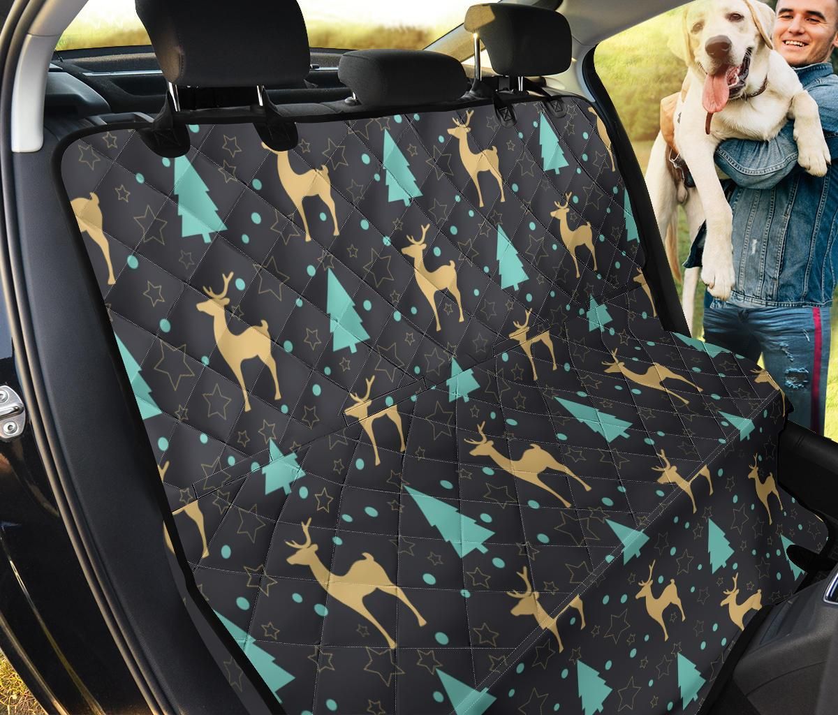 Deers Star Tree Pattern Car Back Seat Cover Dog Car Seat Covers - 8bd694710a3f Deers Star Tree Pattern Car Back Seat Cover Dog Car Seat Covers - 8bd694710a3f