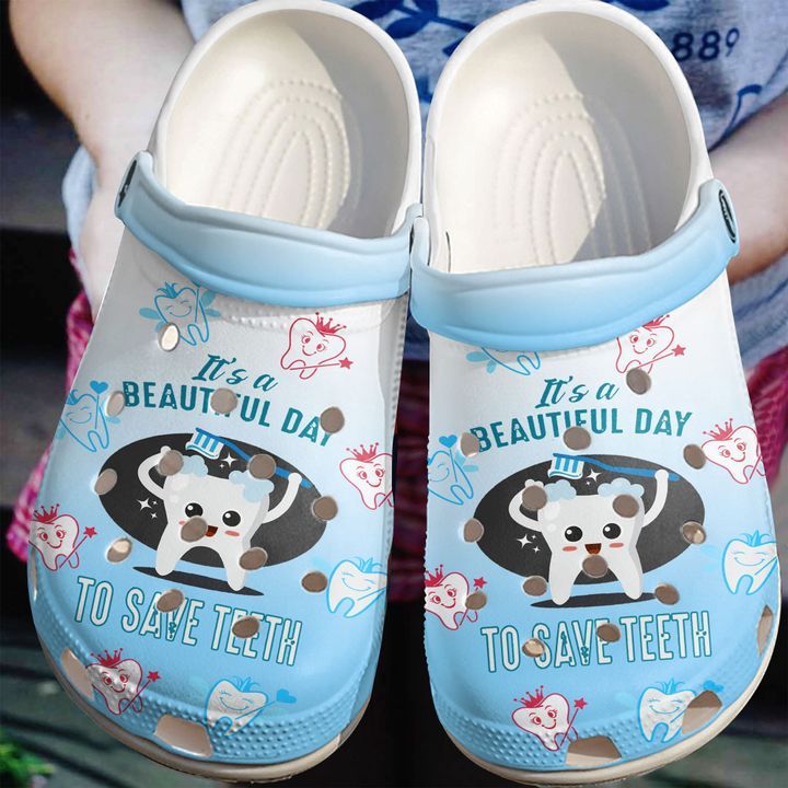 Dentist Beautiful Day To Save Teeth Sku 811 Crocs Crocband Clog Comfortable For Mens Womens Classic Clog Water Shoes Dentist Beautiful Day To Save Teeth Sku 811 Crocs Crocband Clog Comfortable For Mens Womens Classic Clog Water Shoes