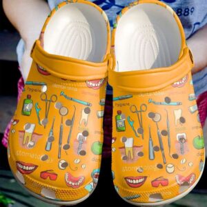Dentist Dental Care Sku 762 Crocs Crocband Clog Comfortable For Mens Womens Classic Clog Water Shoes