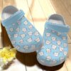 Dentist Personalize Clog Custom Crocs Fashionstyle Comfortable For Women Men Kid Print 3D Cute Teeth Blue