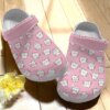 Dentist Personalize Clog Custom Crocs Fashionstyle Comfortable For Women Men Kid Print 3D Cute Teeth Pink