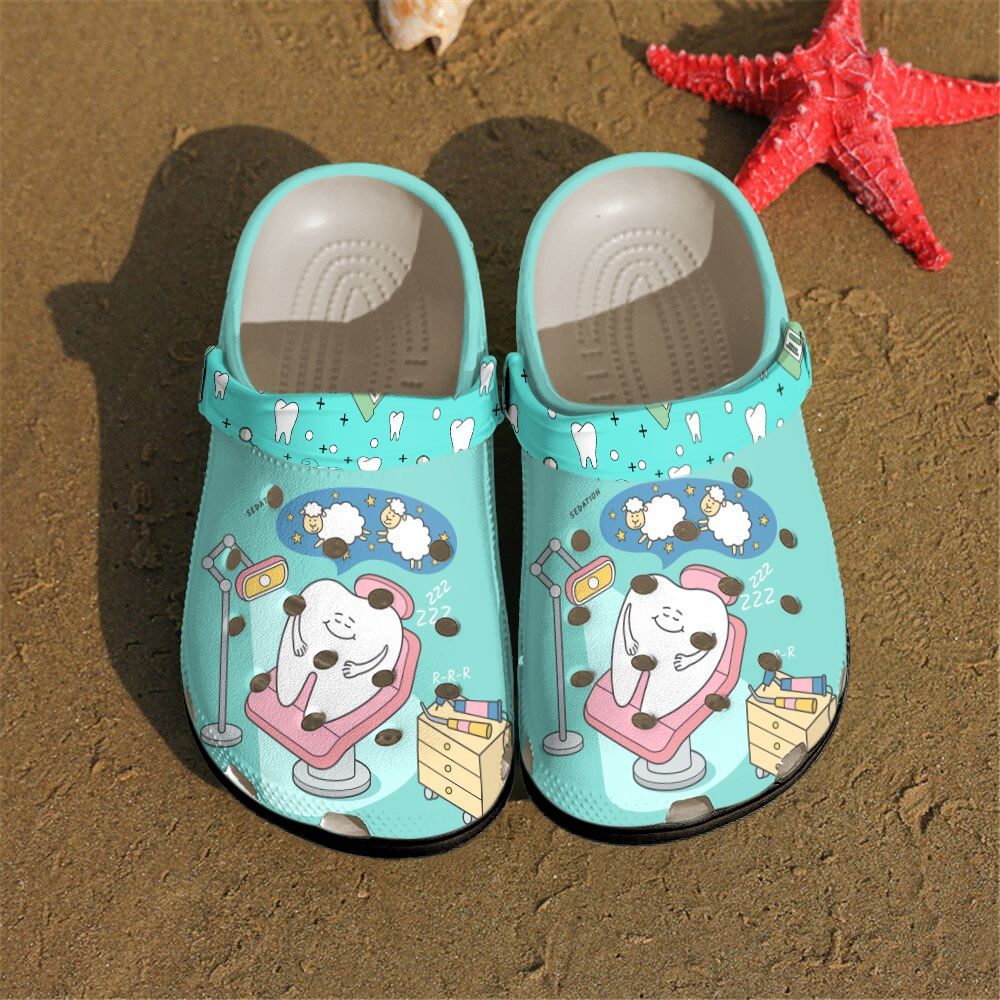 Dentist Personalized Clog Custom Crocs Comfortablefashion Style Comfortable For Women Men Kid Print 3D Cute Tooth Dentist Personalized Clog Custom Crocs Comfortablefashion Style Comfortable For Women Men Kid Print 3D Cute Tooth