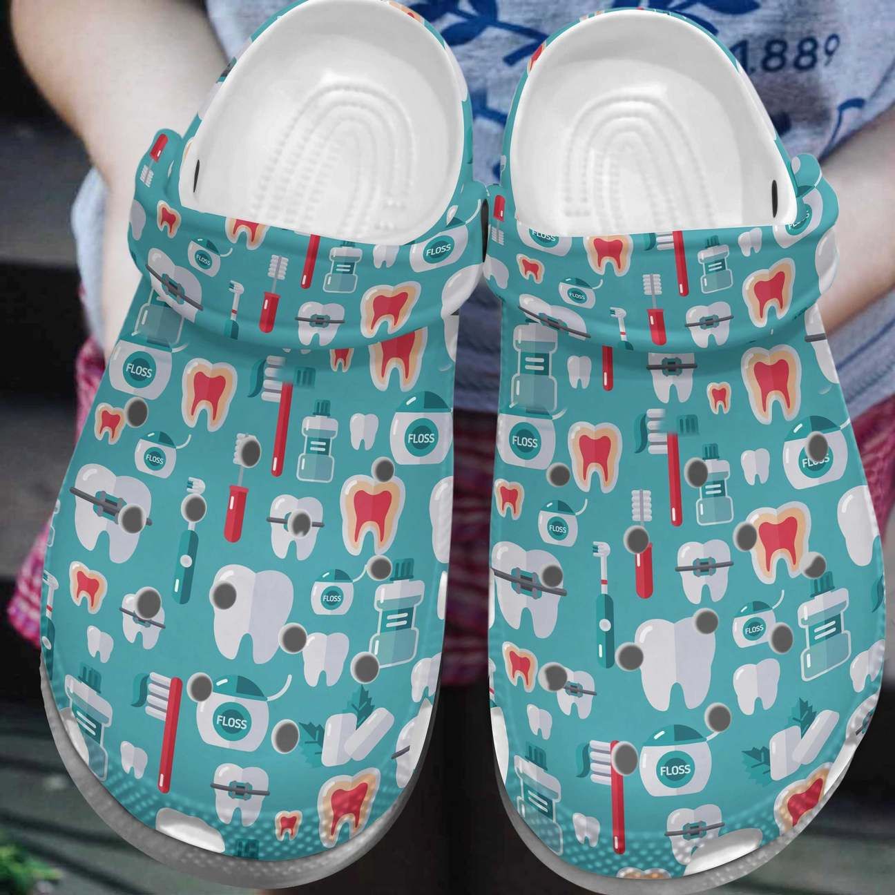 Dentist Personalized Clog Custom Crocs Comfortablefashion Style Comfortable For Women Men Kid Print 3D Dentist Patterns 3 Dentist Personalized Clog Custom Crocs Comfortablefashion Style Comfortable For Women Men Kid Print 3D Dentist Patterns 3