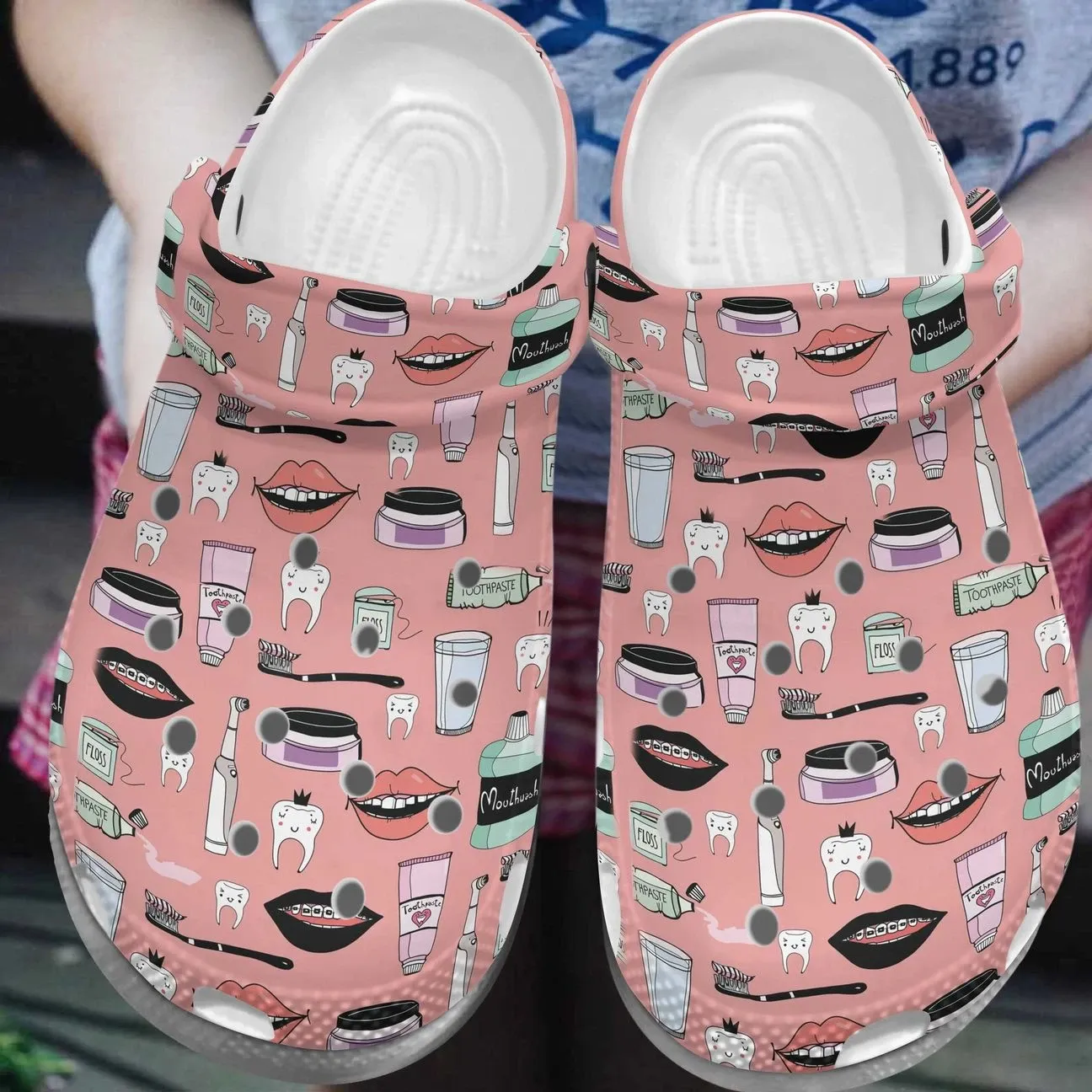 Dentist Personalized Clog Custom Crocs Comfortablefashion Style Comfortable For Women Men Kid Print 3D Dentist Patterns 6 Dentist Personalized Clog Custom Crocs Comfortablefashion Style Comfortable For Women Men Kid Print 3D Dentist Patterns 6