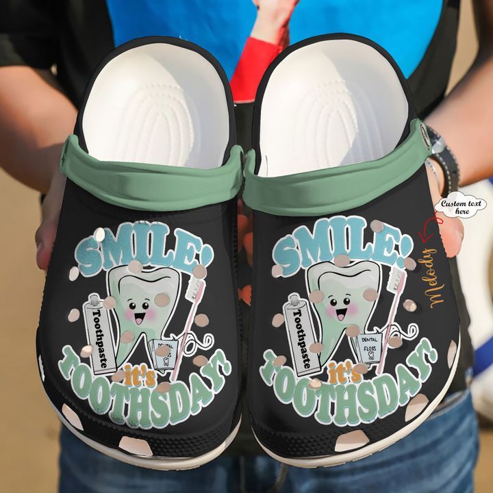 Dentist Personalized It’S Tooth Day Sku 789 Crocs Crocband Clog Comfortable For Mens Womens Classic Clog Water Shoes Dentist Personalized It’S Tooth Day Sku 789 Crocs Crocband Clog Comfortable For Mens Womens Classic Clog Water Shoes