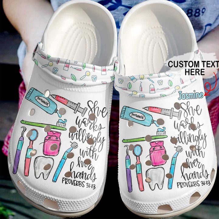Dentist Personalized Peace Love Dental Sku 792 Crocs Crocband Clog Comfortable For Mens Womens Classic Clog Water Shoes Dentist Personalized Peace Love Dental Sku 792 Crocs Crocband Clog Comfortable For Mens Womens Classic Clog Water Shoes