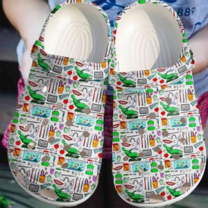 Dentist Set Of Dentistry Sku 800 Crocs Crocband Clog Comfortable For Mens Womens Classic Clog Water Shoes