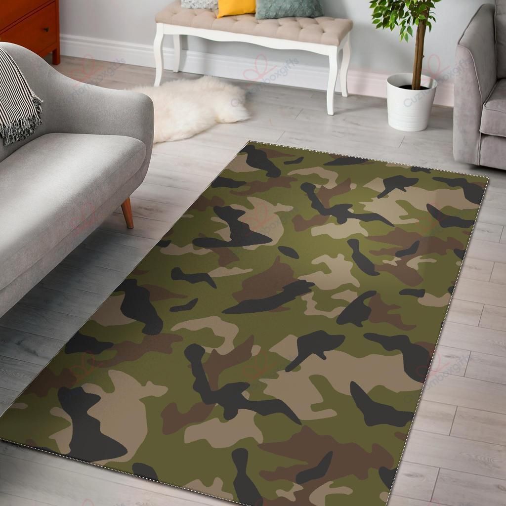 Desert Green Camouflage Rug Sport Decor Gift Floor Decor Living Room Carpet Rug Area Rug - d84f74cea7c6 Desert Green Camouflage Rug Sport Decor Gift Floor Decor Living Room Carpet Rug Area Rug - d84f74cea7c6