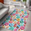 Dessert Cupcake Pattern Rug Sport Decor Gift Floor Decor Living Room Carpet Rug Area Rug - 980ed3c4907a